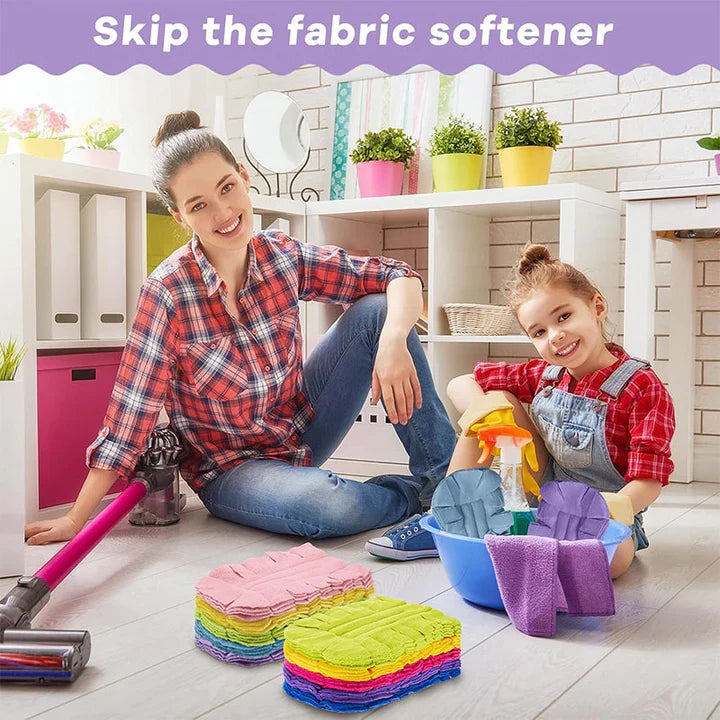 Optimized Product Title: "Mikrofaser-Wischpads 5er-Set – Effektive Reinigung von Staub, Haaren & Schmutz – Ideal für alle Böden" 

This title includes relevant keywords for better visibility while clearly conveying the product's benefits and features.