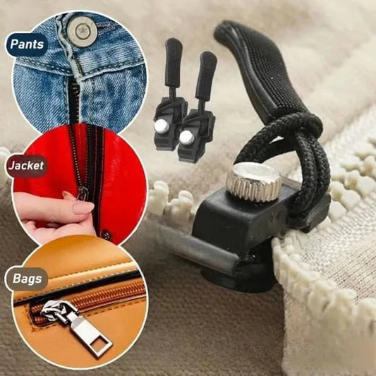 Zipper Repair Kit – 6 Pieces, No Sewing Required & Easy DIY Fix