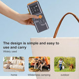 Ultrasonic Anti-Bark Device – LED Flash, 6m Range & Rechargeable 800mAh