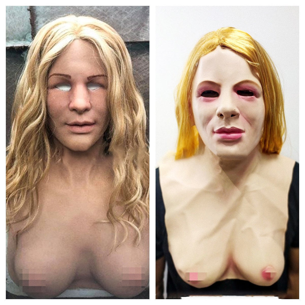 BowLift | MaskEnigma Holloween Realistic Elderly Disguise