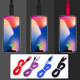 Adjustable Charging Cable – 150cm Cuttable Length & USB-C/Android/iPhone Compatible