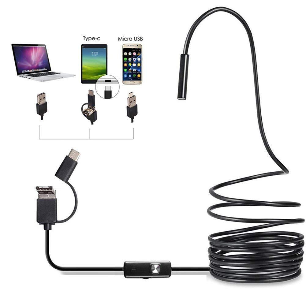 Optimized Product Title: **USB-Inspektionskamera mit LED-Beleuchtung – Ideal für schwer zugängliche Bereiche und Inspektionen**