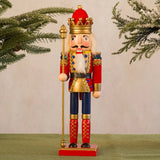 BowLift | NutcrackerJoy - Wooden Nutcracker Soldier Figure for Timeless Christmas Charm