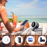 Foldable Handheld Fan – 5 Speed Settings, LED Display & USB-C Fast Charging