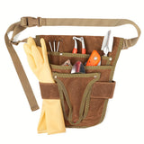Garden Tool Belt – Canvas, Multiple Pockets & Adjustable Waist Strap