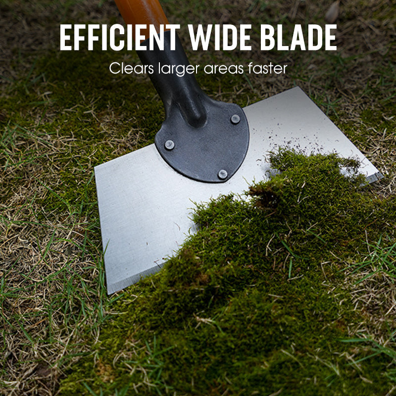 Garden Scraper Hoe – Manganese Steel Blade, Wooden Handle & 18/25/30cm Sizes