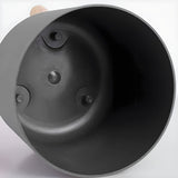 Modern Round Planter with Wooden Legs | Indoor & Outdoor Decorative Plant Pot