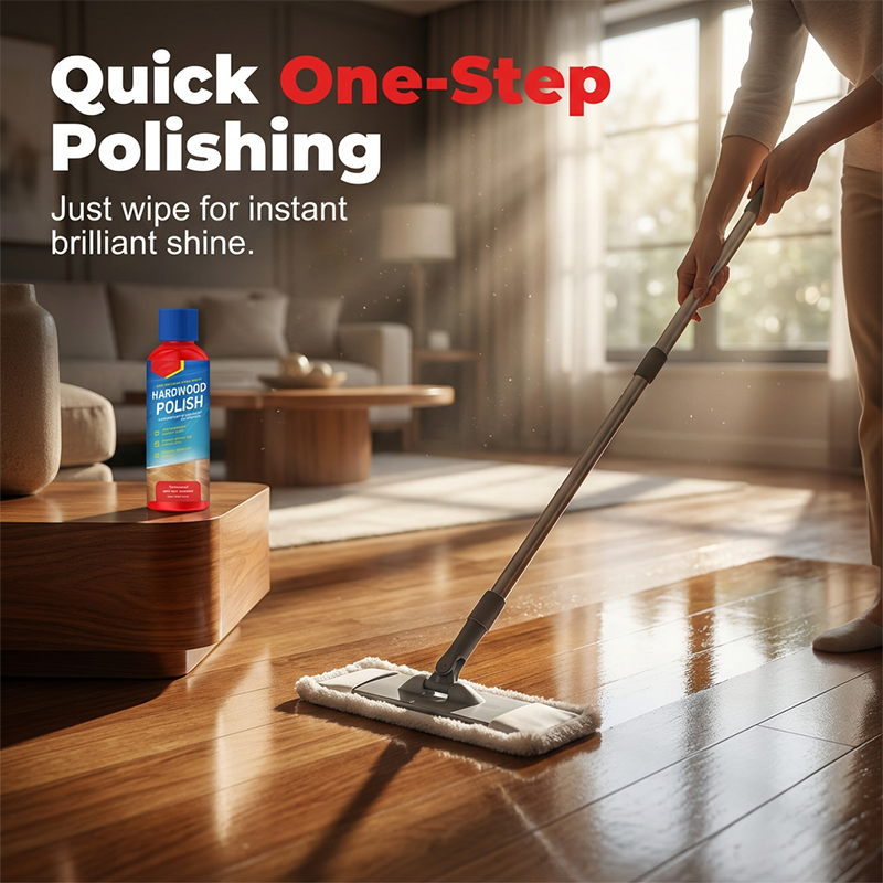 Wood Floor & Furniture Polish – 100ml High-Gloss, Waterproof & Scratch Repair