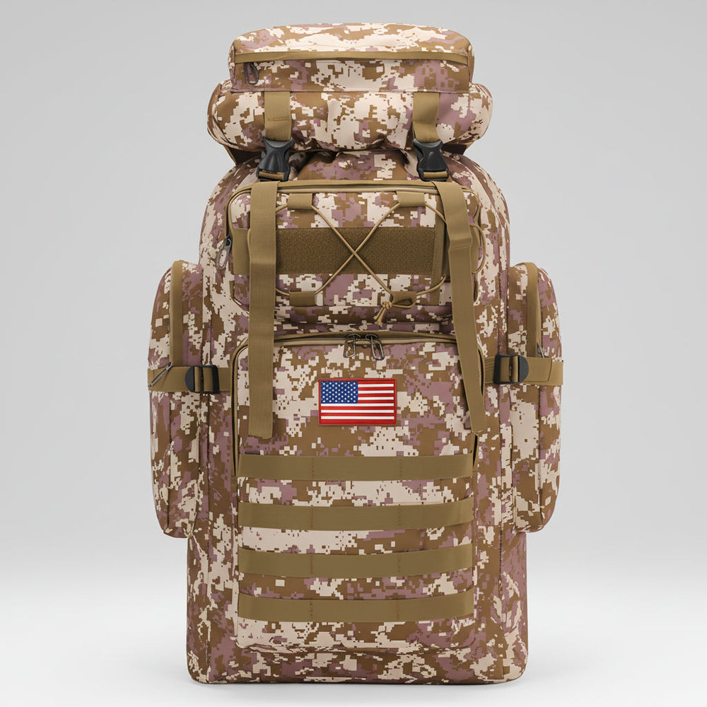 Large Capacity Hiking Backpack – Tactical Daypack for Outdoor Travel