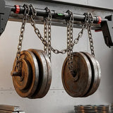 Doorway Pull-Up Bar – Steel, No-Drill Clamp & Built-In Level