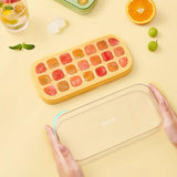 Ice Cube Tray with Push Mechanism