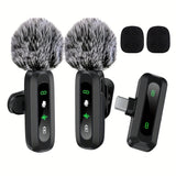 Kalsten | SoundSnap Wireless Clip Microphone – USB-C Microphone for Smartphone and Tablet