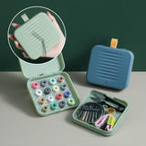 Magnetic Sewing Box – 2-Tier Organizer, Bobbin Holder & 12.3×11×3.3cm