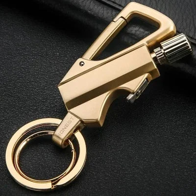 Waterproof Fire Starter – Ferro Flint, Bottle Opener & Carabiner Clip