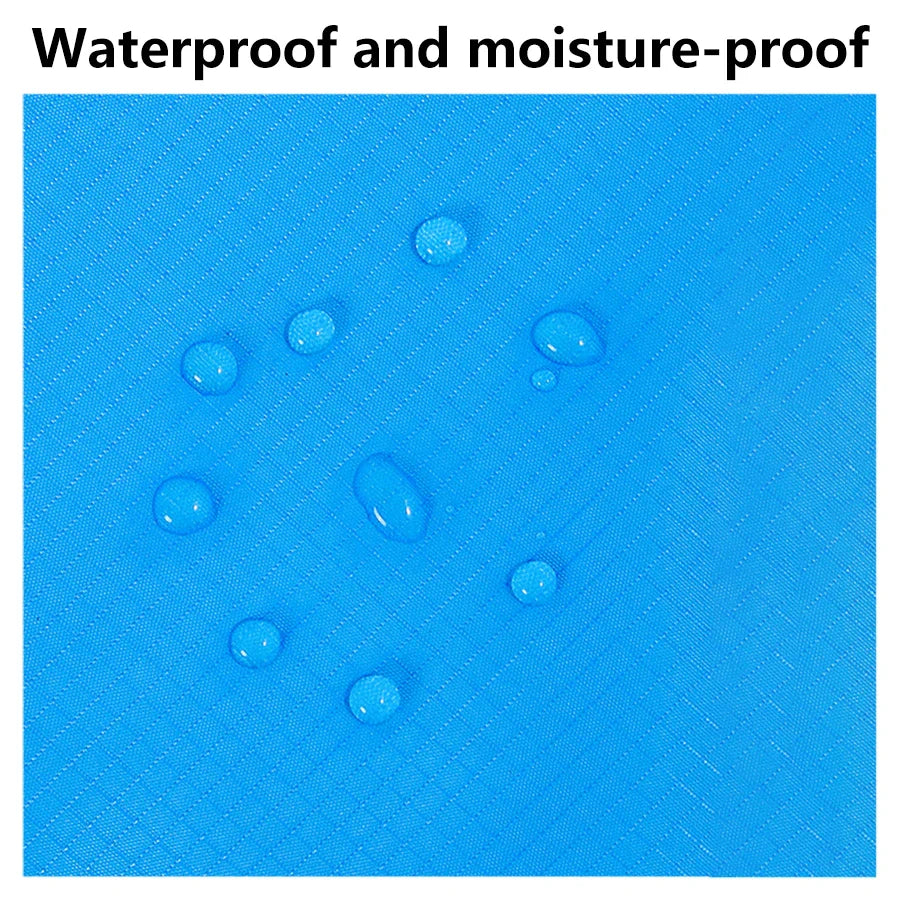 Sand-Free Beach Mat – Waterproof, 200×210 cm & Carry Bag with Stakes