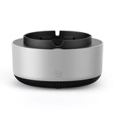 Electronic Ashtray with Air Purifier – Ionic Smoke Filter, One-Button & Portable ABS Design