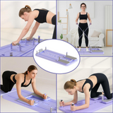 Ab Roller Resistance Assisted Flat Core Trainer Home Workouts
