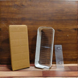 No-Drill Bathroom Shelf – Self-Draining, Raised Edges & Adhesive Wall Mount