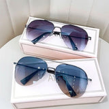 Kalsten | Pilot sunglasses for men with gradient and UV400 protection