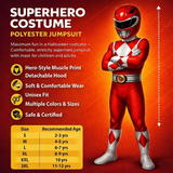 Kids Superhero Costume – Muscle Print Jumpsuit & Party Outfit