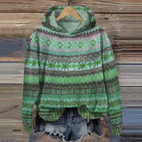 Gaby Ethnic Retro Hoodie - Stylish Vintage-Inspired Sweatshirt for Unique Fashion Lovers