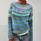 Audrey Vintage Icelandic Sweater | Cozy Knit Pullover for Women | Classic Nordic Design