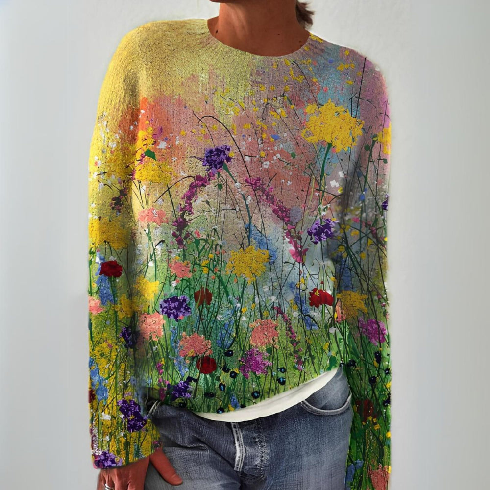 Grace Vintage Icelandic Wool Sweater - Cozy, Stylish Knitwear for Women