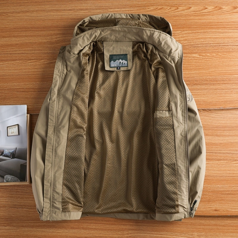 Enhanced Product Title: ALVERSTON™ Waterproof Jacket - Lightweight, Breathable & Stylish Outdoor Wear for All Weather Conditions

This title includes keywords that potential customers might search for, such as "waterproof," "lightweight," "breathable," an