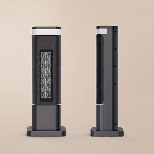 Portable Space Heater – Electric Warm-Air Blower & Remote Control