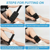 Ankle Weights Adjustable Fitness Leg Training Set