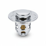 Sink Drain Stopper Pop Up Stainless Steel Anti Clog Bathroom Plug