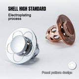 Sink Drain Stopper Pop Up Stainless Steel Anti Clog Bathroom Plug