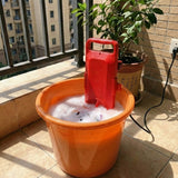 Portable Mini Bucket Washing Machine – 150W Pulsator, Digital Timer & Low-Water Alarm