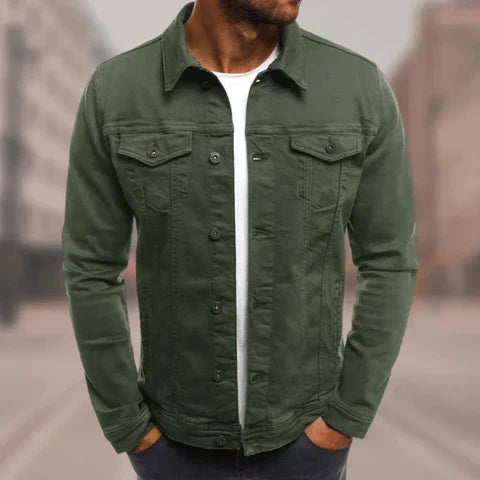 Antonio Men's Denim Jacket - Stylish & Versatile Jeans Jacket for Casual Wear