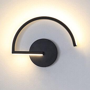 LED Wall Light – Modern, Minimalist & Curved Arc Design