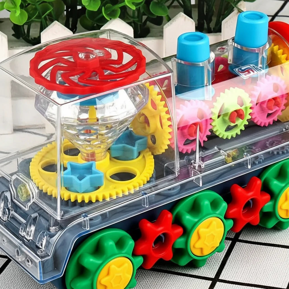 Electric Toy Train – Light-Up, Musical & Dancing