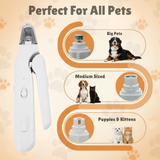 LED Pet Nail Clipper – Blood-Line Light, Nail Catcher & File for Dogs & Cats