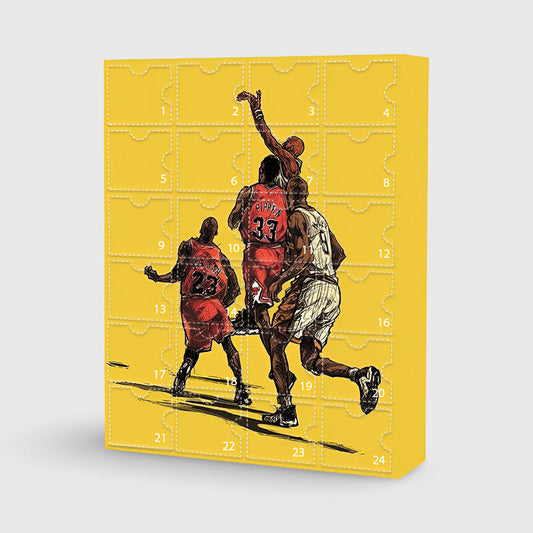 Basketball Advent Calendar – Collectible Figures, Toy Set & Holiday Countdown