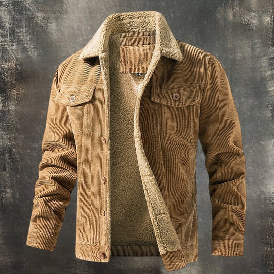 MARIN™ Premium Faux Suede Jacket with Lining | Stylish & Cozy Outerwear for All Seasons