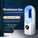 BowLift | Bladeless Portable Fan | Ultra-Quiet, Ergonomic Design & Ideal for Home and Office Use