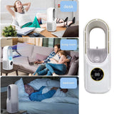 BowLift | Bladeless Portable Fan | Ultra-Quiet, Ergonomic Design & Ideal for Home and Office Use