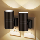 Plug-In Night Light with Light Sensor – 100 Lumens, Dual Mode & Adjustable Brightness