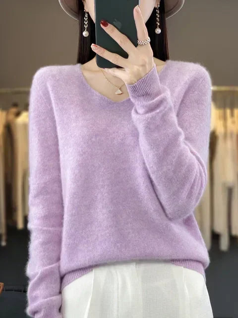 **ELENA™ Weicher Strickpullover für Damen – Bequemer, Eleganter Pullover aus Hochwertigem Material** 

This enhanced title includes keywords that potential customers might search for, such as "Damen" (women), "bequemer" (comfortable), "eleganter" (elegant