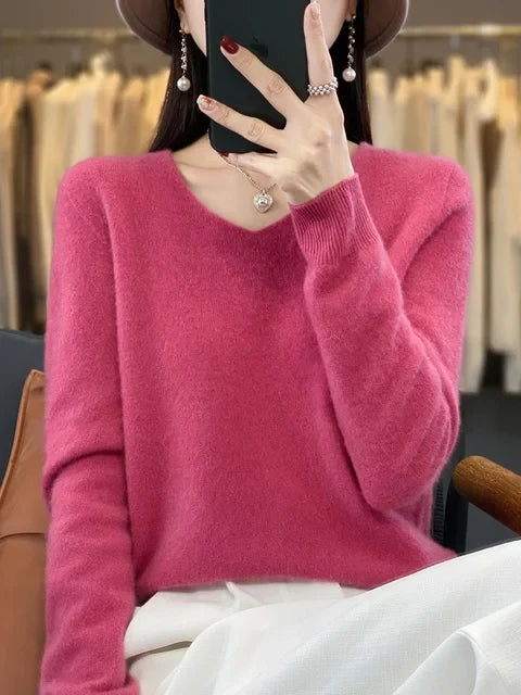**ELENA™ Weicher Strickpullover für Damen – Bequemer, Eleganter Pullover aus Hochwertigem Material** 

This enhanced title includes keywords that potential customers might search for, such as "Damen" (women), "bequemer" (comfortable), "eleganter" (elegant
