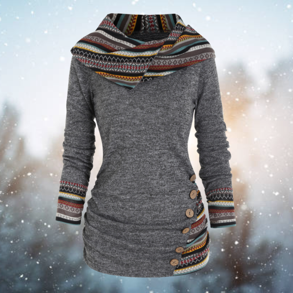 Enhanced Product Title: Franzi™ Tribal Pattern Hoodie - Stylish & Comfortable Sweatshirt for Everyday Wear

This title includes relevant keywords while maintaining clarity and appeal for potential customers.