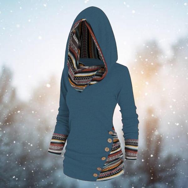 Enhanced Product Title: Franzi™ Tribal Pattern Hoodie - Stylish & Comfortable Sweatshirt for Everyday Wear

This title includes relevant keywords while maintaining clarity and appeal for potential customers.