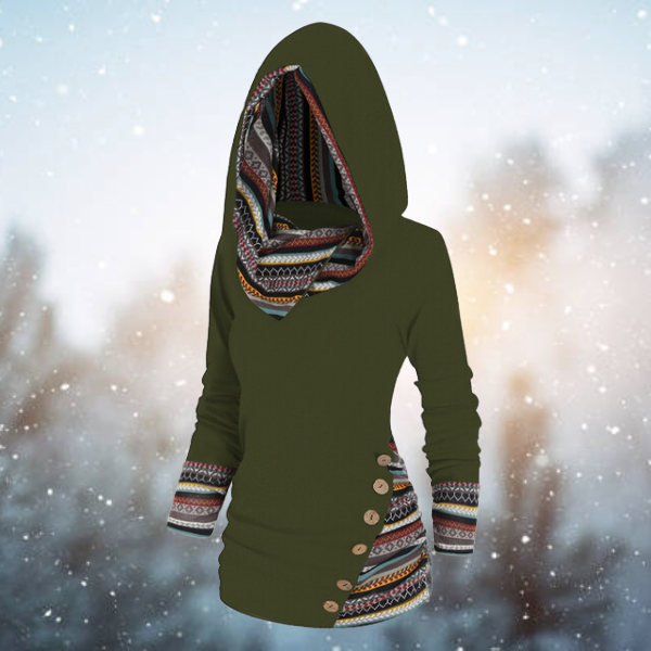Enhanced Product Title: Franzi™ Tribal Pattern Hoodie - Stylish & Comfortable Sweatshirt for Everyday Wear

This title includes relevant keywords while maintaining clarity and appeal for potential customers.