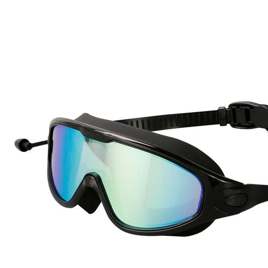 180° Wide-View Swim Goggles – Anti-Fog, Ergonomic 3D Fit, Adjustable Strap, Unisex