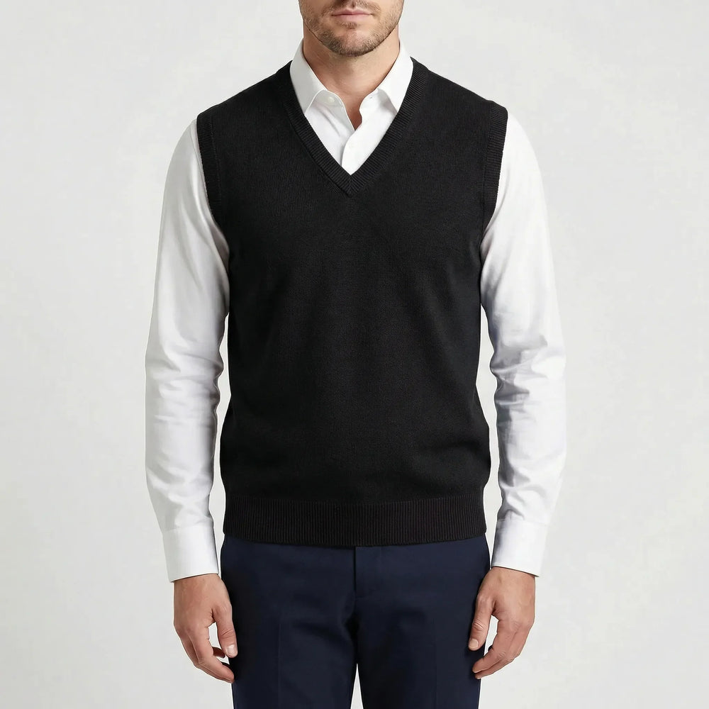 Alexander - Sleeveless V-Neck Vest
