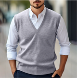 Michael - Sleeveless V-Neck Vest